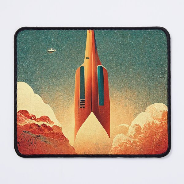 Artikelvorschau, Raketenstart entworfen und verkauft von Retro Travel Design.