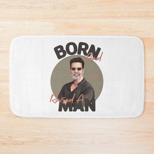 Item preview, BORN AND RAISED A MAN designed and sold by GAADesignz.