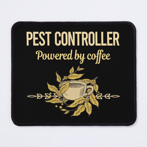 Item preview, Powered By Coffee Pest Controller designed and sold by trinayolkcelia.