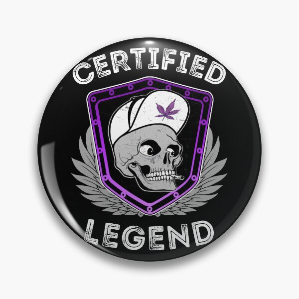 Item preview, CERTIFIED LEGEND RETRO STYLE SKULL  designed and sold by AEROSPACE-IND.