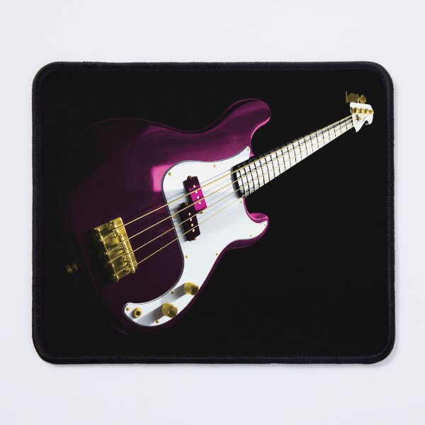 Item preview, Bass Guitar - Pink and Gold designed and sold by QuarterMoon.