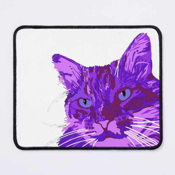 Item preview, Purple cat designed and sold by MobsProject.