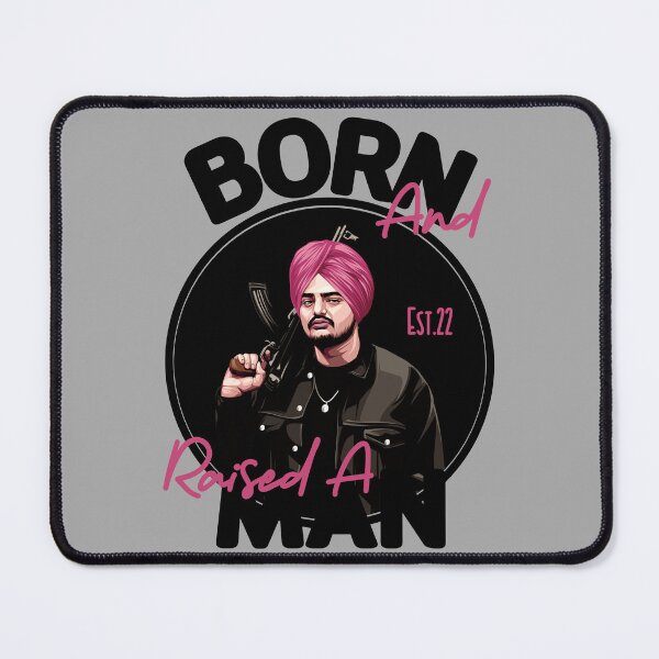 Item preview, BORN AND RAISED A MAN designed and sold by GAADesignz.