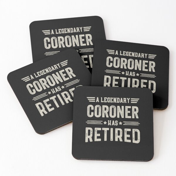 Item preview, The Legendary coroner Has Retired T Shirt, coroner Retirement Party Gift, Legend, Retiring Birthday Christmas Gift designed and sold by xlnv.