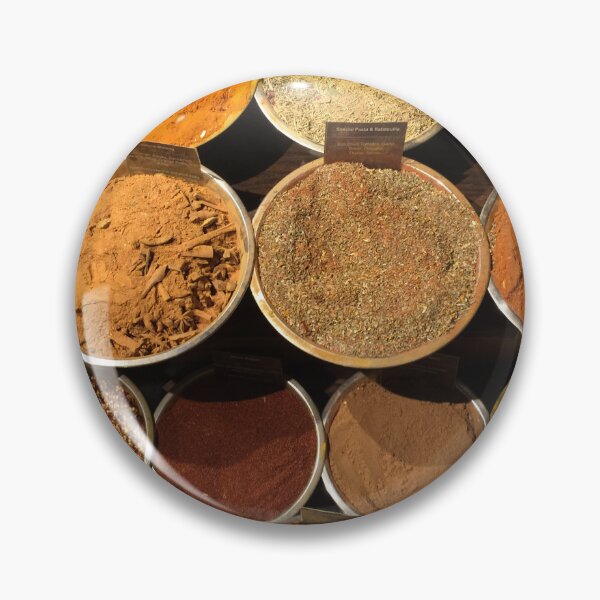 Item preview, Photograph of bulk spices for sale in a New York open air market - WelshDesigns designed and sold by welshdesigns.