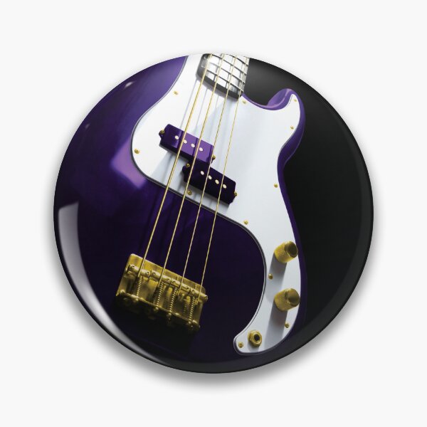 Item preview, Bass Guitar - Purple and Gold designed and sold by QuarterMoon.