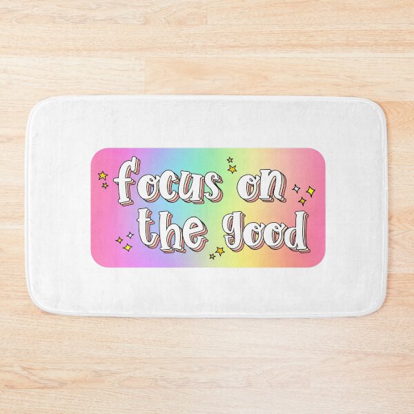 Item preview, Focus On The Good 10 Retro Rainbow Aesthetic designed and sold by Cawaiico.