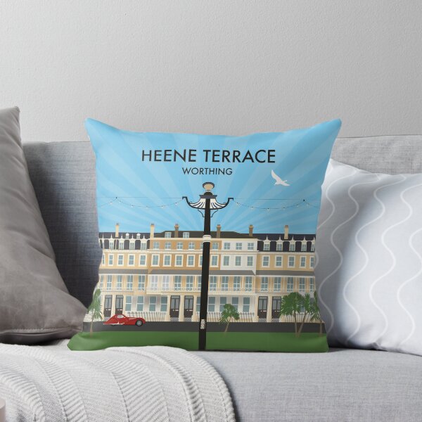 Artikel-Vorschau von Heene Terrace, Worthing - Architekturillustration und -geschenke im Vintage-Stil, designt und verkauft von Vicky Anne Vaughan.