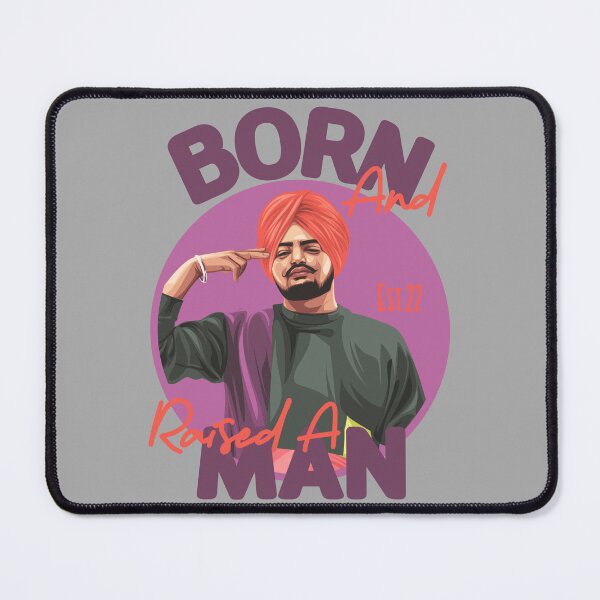 Item preview, BORN AND RAISED A MAN designed and sold by GAADesignz.