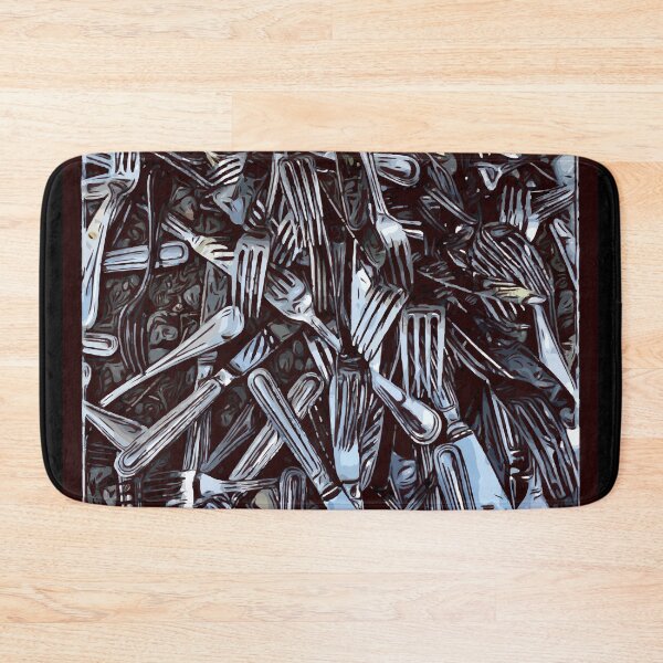 Item preview, Forks, spoons and knives dumped in a pile - WelshDesigns designed and sold by welshdesigns.