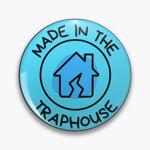 Item preview, Made In The Traphouse! V2 BLUE trap hustle hustler trapper designed and sold by to-esu.
