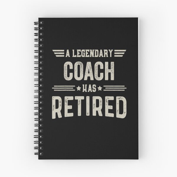 Item preview, The Legendary coach Has Retired T Shirt, coach Retirement Party Gift, Legend, Retiring Birthday Christmas Gift designed and sold by xlnv.
