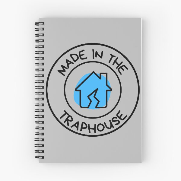 Item preview, Made In The Traphouse! V2 BLUE trap hustle hustler trapper designed and sold by to-esu.
