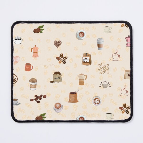 Item preview, Colorful coffee pattern designed and sold by Rubi16.