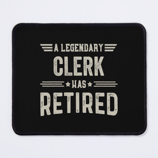 Item preview, The Legendary clerk Has Retired T Shirt, clerk Retirement Party Gift, Legend, Retiring Birthday Christmas Gift designed and sold by xlnv.