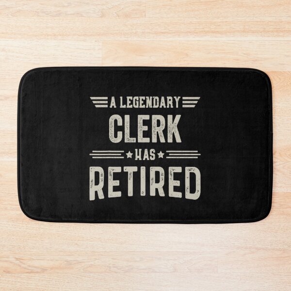 Item preview, The Legendary clerk Has Retired T Shirt, clerk Retirement Party Gift, Legend, Retiring Birthday Christmas Gift designed and sold by xlnv.