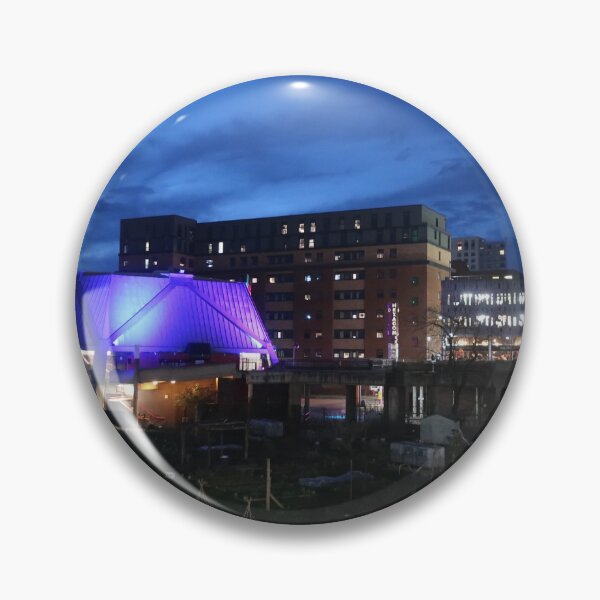 Item preview, Reading Hexagon allotments at night designed and sold by Anne Nolan.