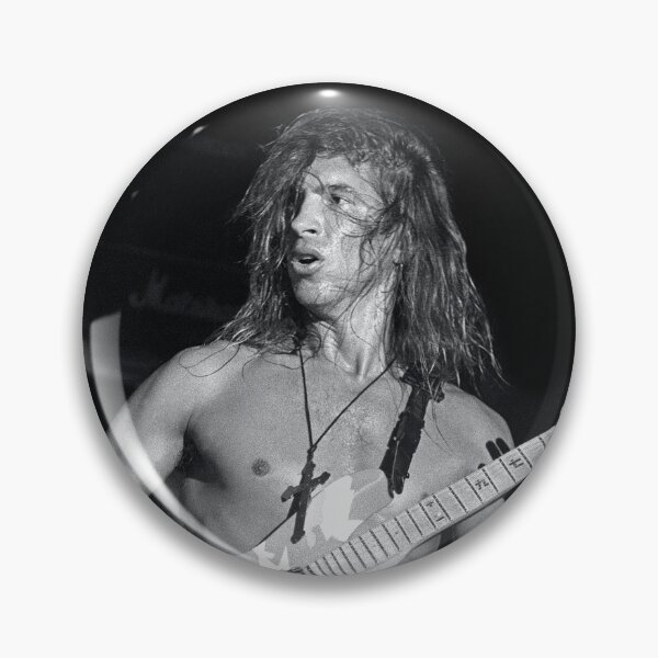 Item preview, George Lynch - Lynch Mob - BW Photograph designed and sold by ConcertImages.