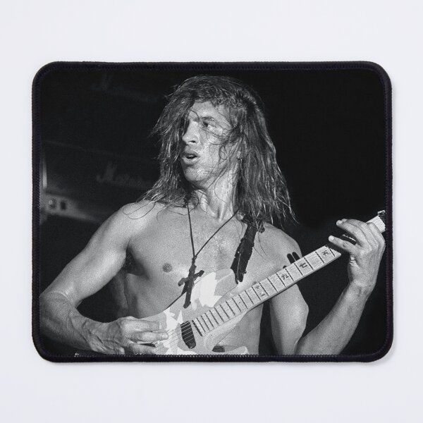 Item preview, George Lynch - Lynch Mob - BW Photograph designed and sold by ConcertImages.