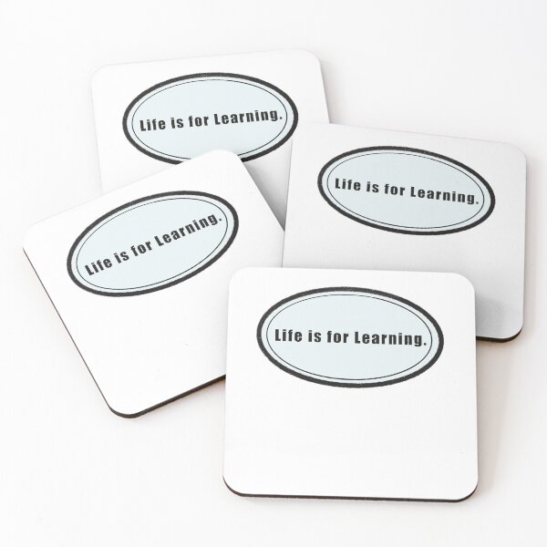 Item preview, Life is for Learning. designed and sold by Nicole DeAngelis Art .