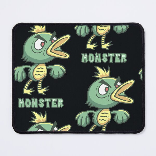 Item preview, Angry Green Duck Monster Text designed and sold by Goba Bali Studio.