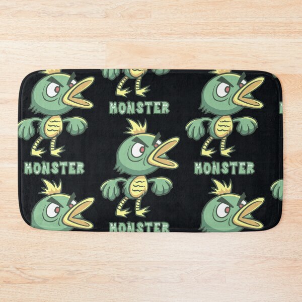 Item preview, Angry Green Duck Monster Text designed and sold by Goba Bali Studio.