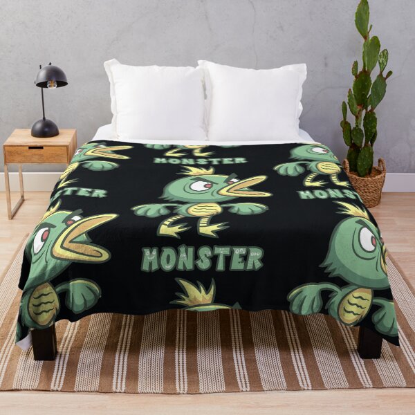 Item preview, Angry Green Duck Monster Text designed and sold by Goba Bali Studio.