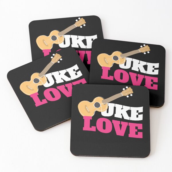 Item preview, Uke Love Ukulele Guitar Music designed and sold by MooonTees.