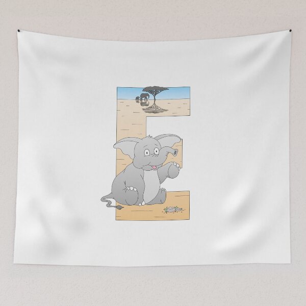 Item preview, E is for Elephant designed and sold by jsj17.