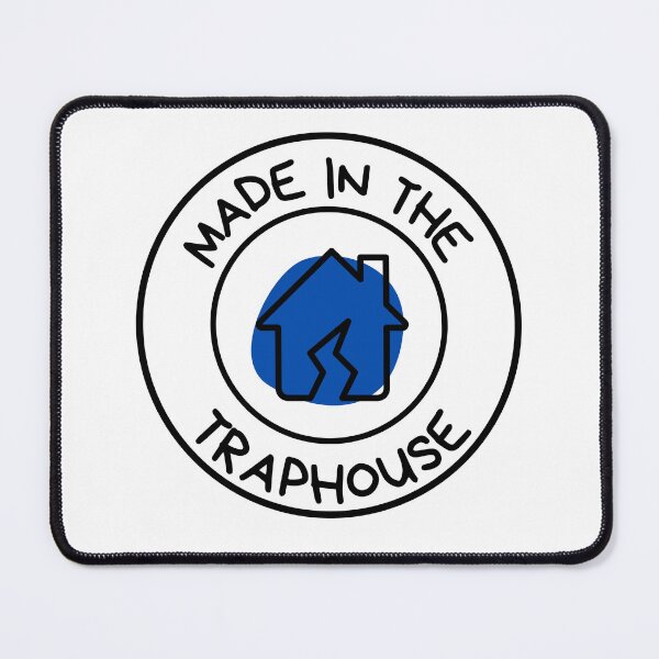 Item preview, Made In The Traphouse! V2 NAVY BLUE trap hustle hustler trapper designed and sold by to-esu.