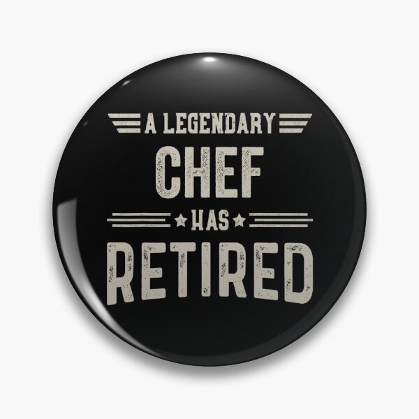 Item preview, The Legendary chef Has Retired T Shirt, chef Retirement Party Gift, Legend, Retiring Birthday Christmas Gift designed and sold by xlnv.