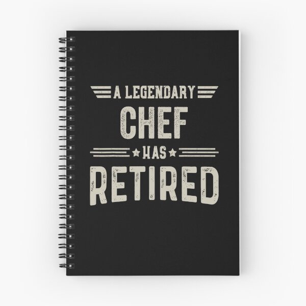 Item preview, The Legendary chef Has Retired T Shirt, chef Retirement Party Gift, Legend, Retiring Birthday Christmas Gift designed and sold by xlnv.