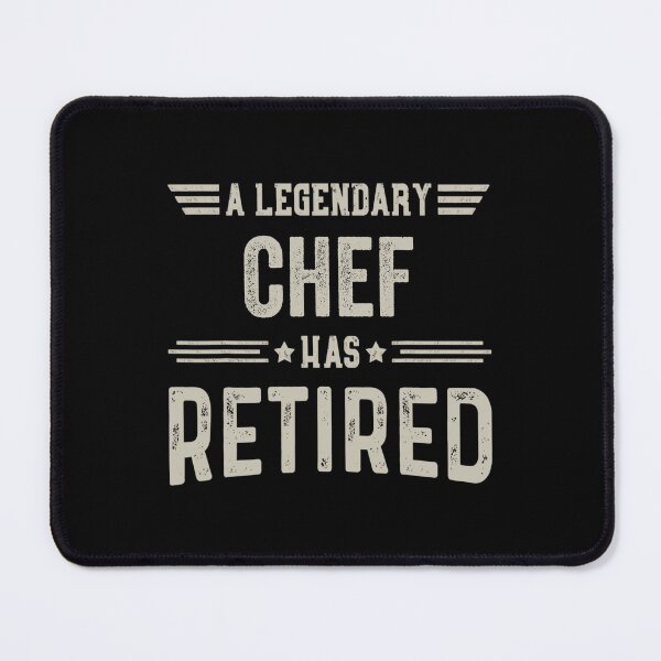 Item preview, The Legendary chef Has Retired T Shirt, chef Retirement Party Gift, Legend, Retiring Birthday Christmas Gift designed and sold by xlnv.