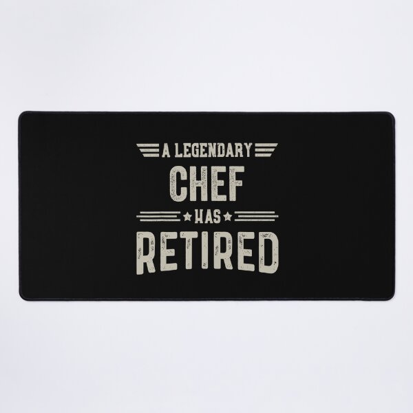 Item preview, The Legendary chef Has Retired T Shirt, chef Retirement Party Gift, Legend, Retiring Birthday Christmas Gift designed and sold by xlnv.