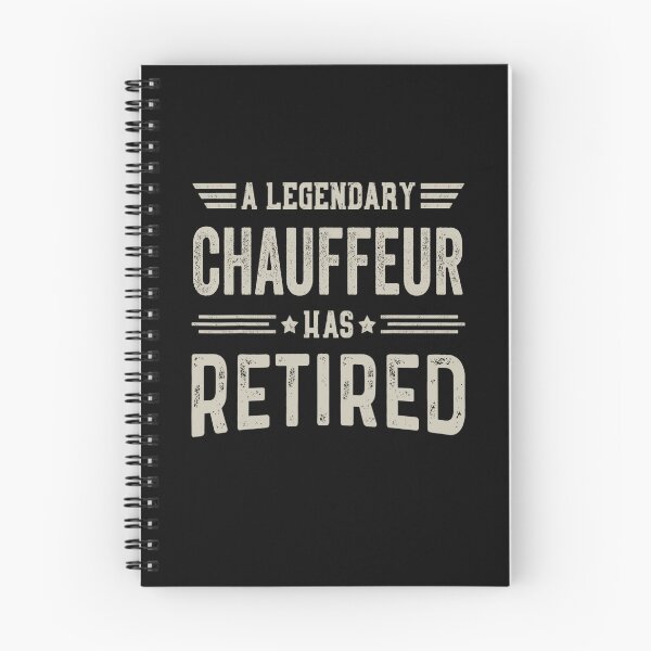 Item preview, The Legendary chauffeur Has Retired T Shirt, chauffeur Retirement Party Gift, Legend, Retiring Birthday Christmas Gift designed and sold by xlnv.