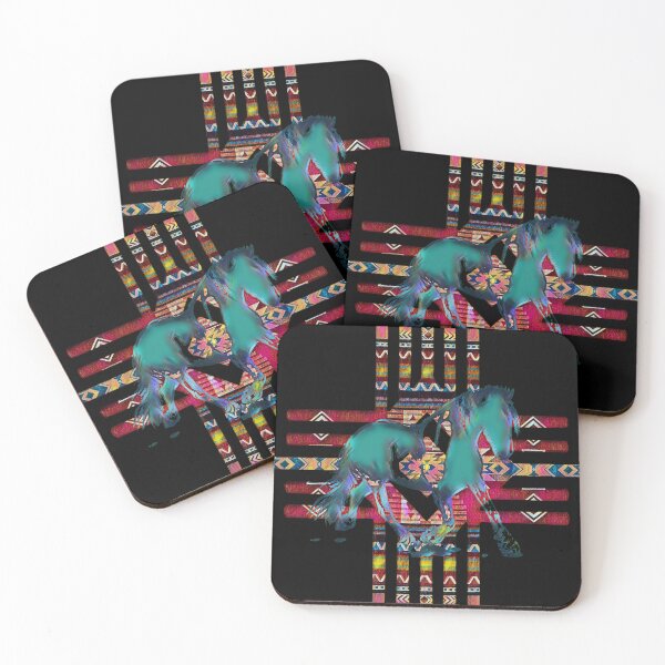 Item preview, Horse Running With Aztec Design designed and sold by handsoftime2020.