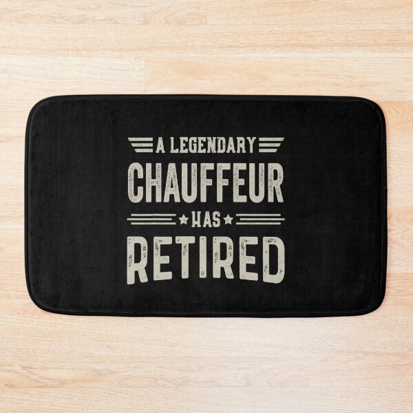 Item preview, The Legendary chauffeur Has Retired T Shirt, chauffeur Retirement Party Gift, Legend, Retiring Birthday Christmas Gift designed and sold by xlnv.