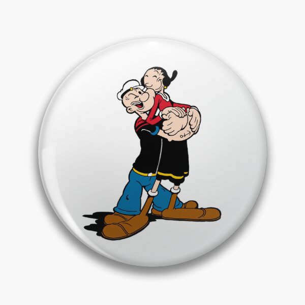 Artikelvorschau, Popeye- und Olivenaufkleber entworfen und verkauft von Zeduses.