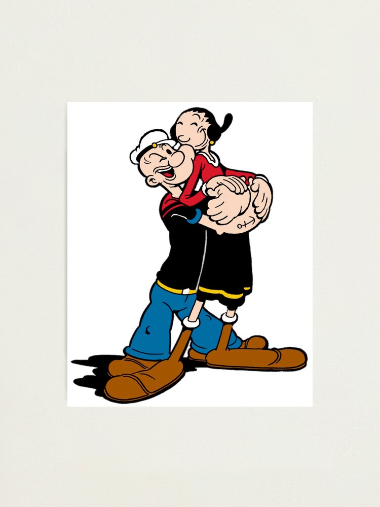 popeye and olive stickers