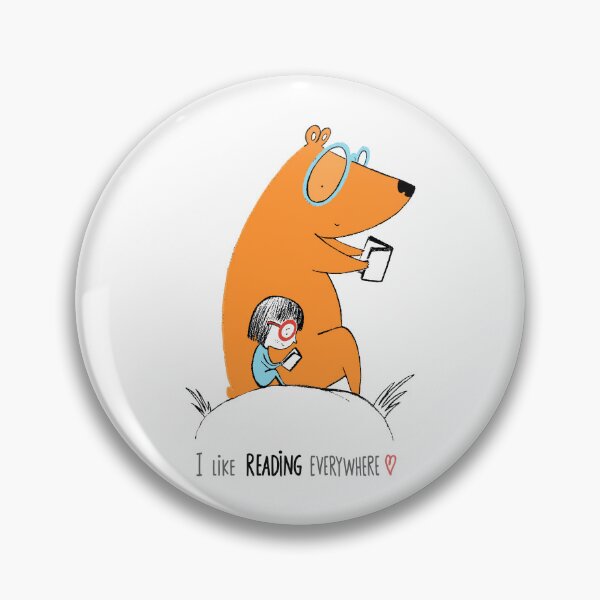 Item preview, I Like Reading Everywhere! designed and sold by IreneLoal.
