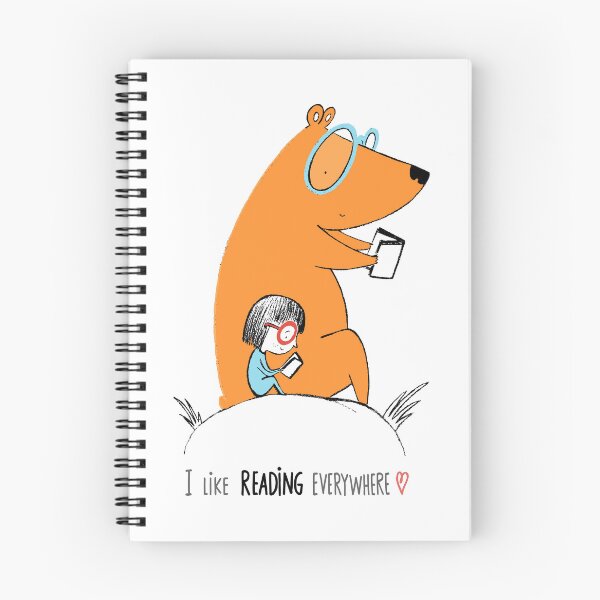 Item preview, I Like Reading Everywhere! designed and sold by IreneLoal.