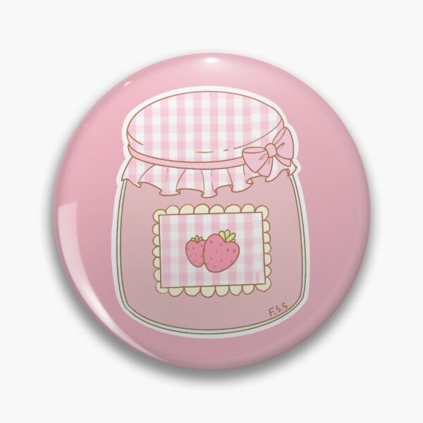 Item preview, Cute Pink Strawberry Jam designed and sold by fssoutofwater.