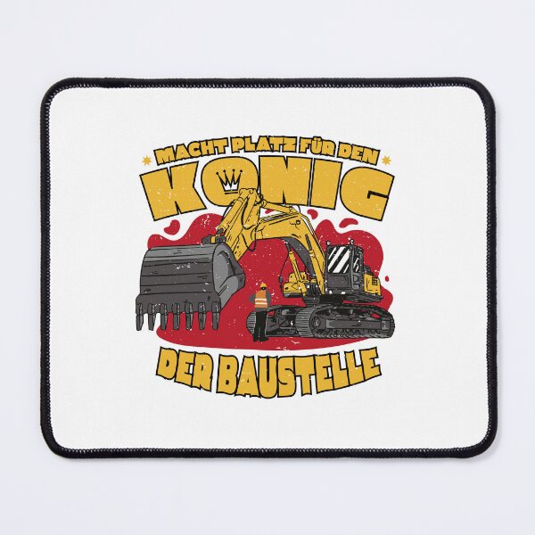 Item preview, Funny saying make room for the king of the construction site designed and sold by JanooFactory.