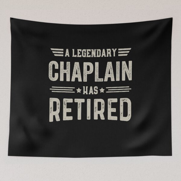Item preview, The Legendary chaplain Has Retired T Shirt, chaplain Retirement Party Gift, Legend, Retiring Birthday Christmas Gift designed and sold by xlnv.