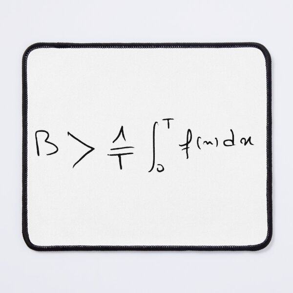 Item preview, Be greater than average integral version handwritten designed and sold by NoetherSym.