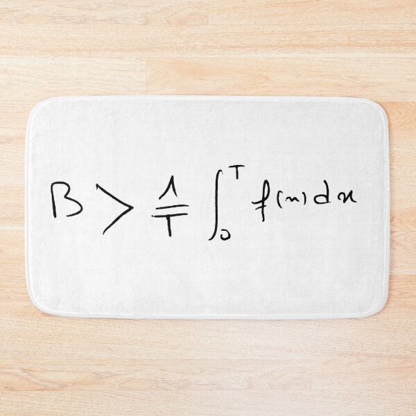 Item preview, Be greater than average integral version handwritten designed and sold by NoetherSym.