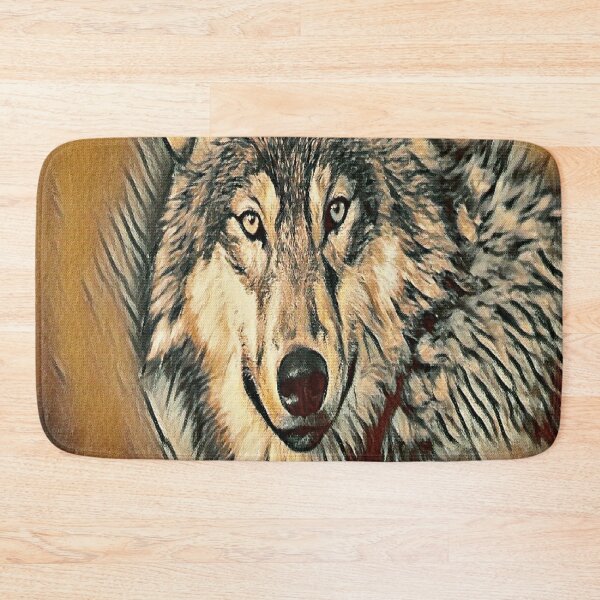 Item preview, Wolf Close Up Painting designed and sold by McThingummy.
