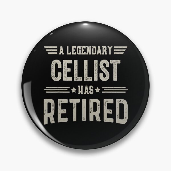 Item preview, The Legendary cellist Has Retired T Shirt, cellist Retirement Party Gift, Legend, Retiring Birthday Christmas Gift designed and sold by xlnv.
