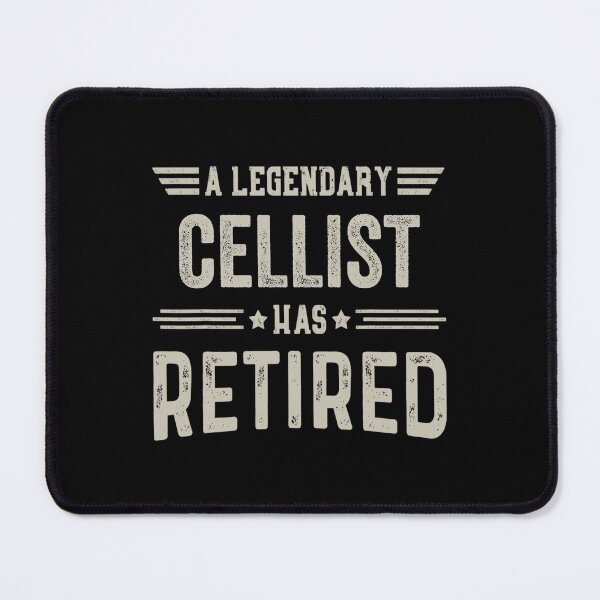 Item preview, The Legendary cellist Has Retired T Shirt, cellist Retirement Party Gift, Legend, Retiring Birthday Christmas Gift designed and sold by xlnv.