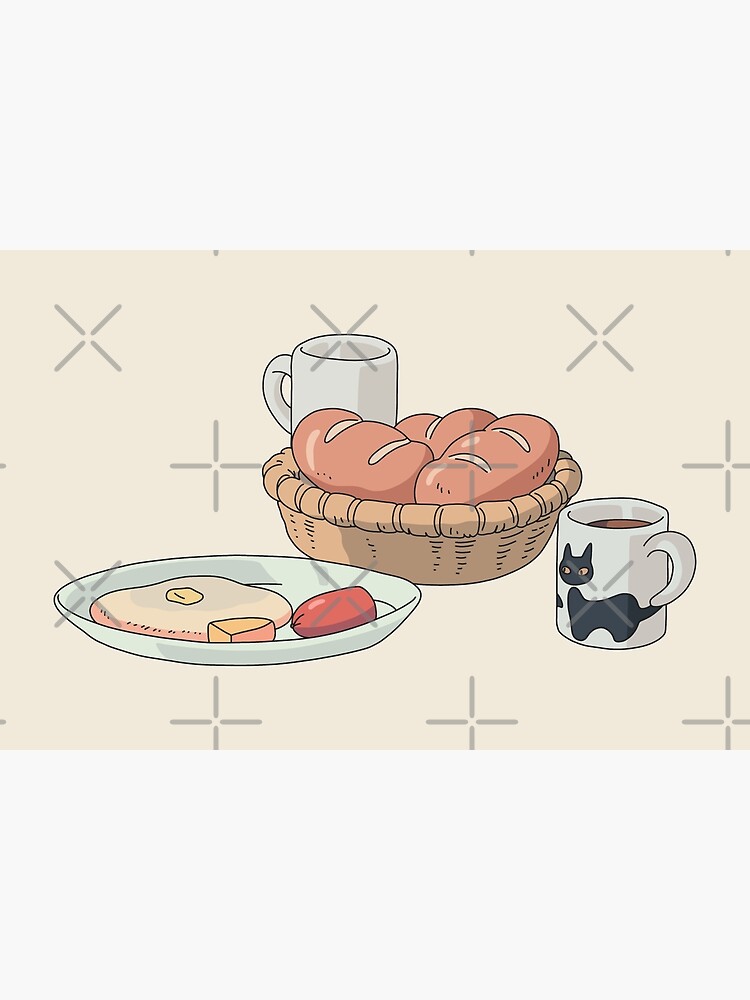 Anime Breakfast GIF - Anime Breakfast Calcifer - Discover & Share GIFs